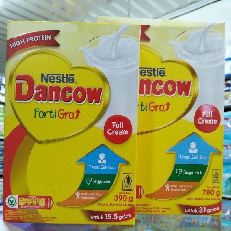 

DANCOW FORTIGRO FULL CREAM, UKURAN 390 GRAM, 780 GRAM