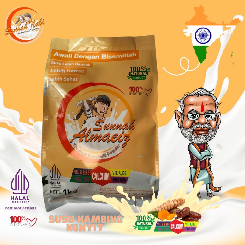 

Sunnah Almaeiz Rasa Kunyit 1kg