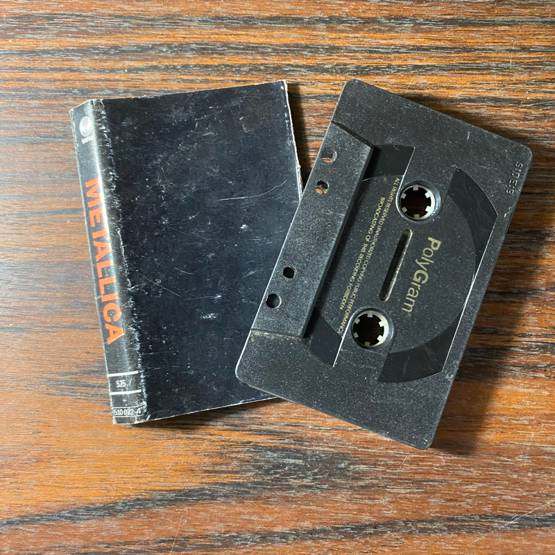 KASET PITA BLACK ALBUM METALLICA