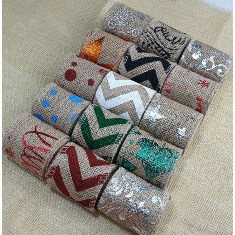 

1 ROLL (2METER) - NEW PITA GONI MOTIF / PITA GONI COKLAT MOTIF | PITA GONI MOTIF PREMIUM