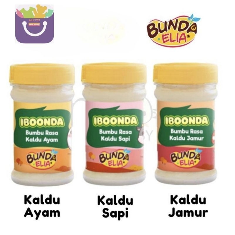 IBOONDA Kaldu MPASI - Kaldu Ayam - Kaldu Jamur - Kaldu Sapi - Kaldu MPASI Bumbu Bunda