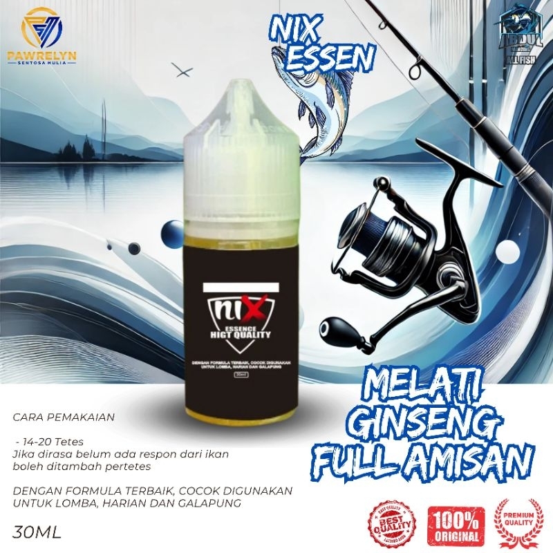 Abdul Mancing - Nix Essen Ikan Babon/Indukan/Essen Aroma Melati Ginseng/Essen Ikan Mas/Ikan Nila/Ika