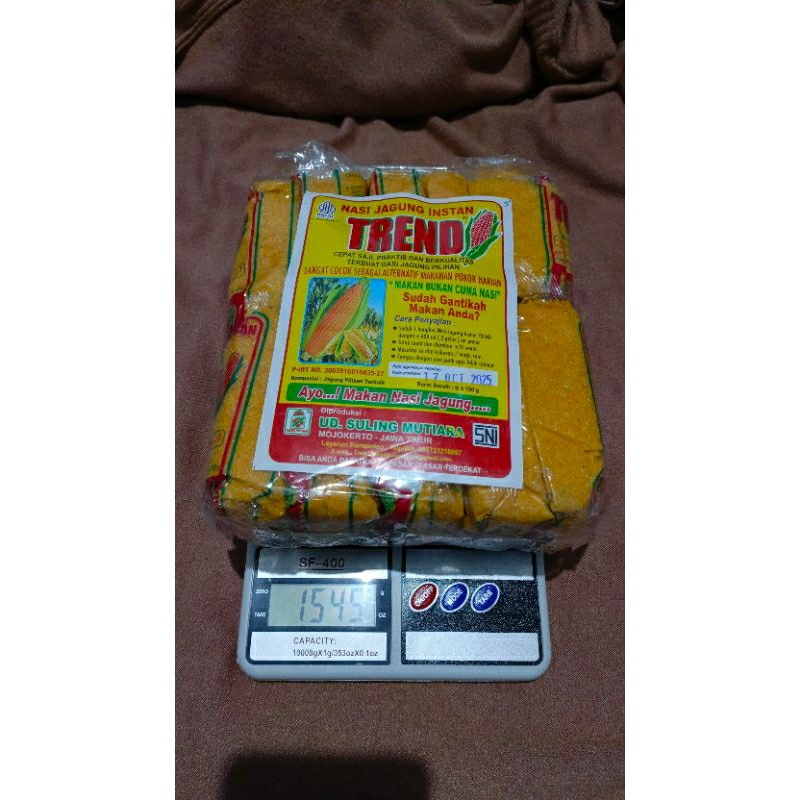 

NASI JAGUNG INSTAN/AMPOK -+1,5kg (TREND)