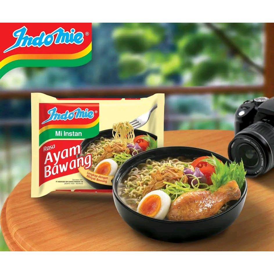 

Indomie Ayam Bawang - Indomie Goreng