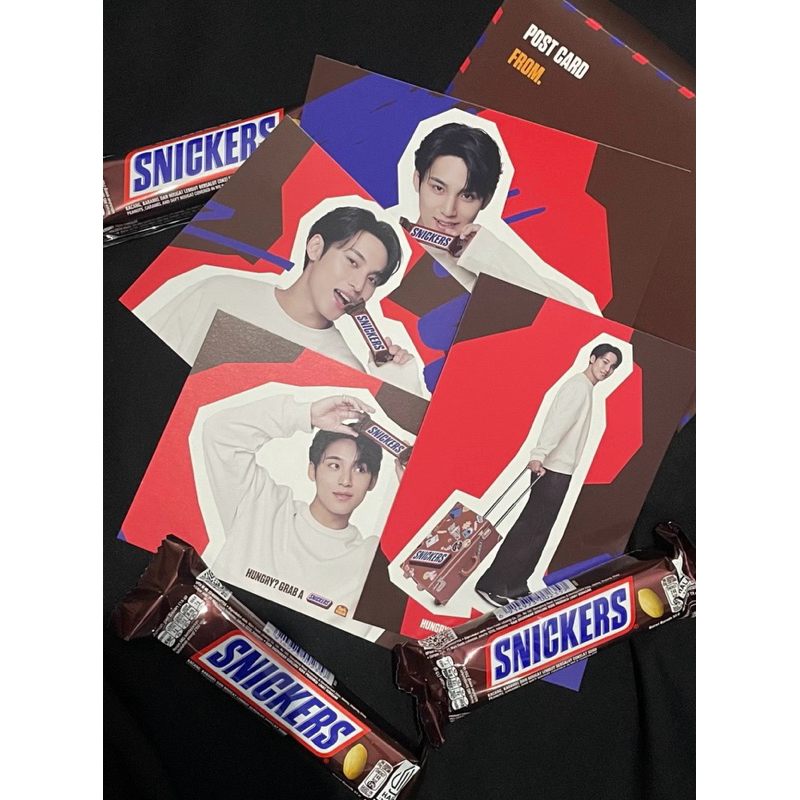 MINGYU SEVENTEEN X SNICKERS POSTCARD PC SET SVT