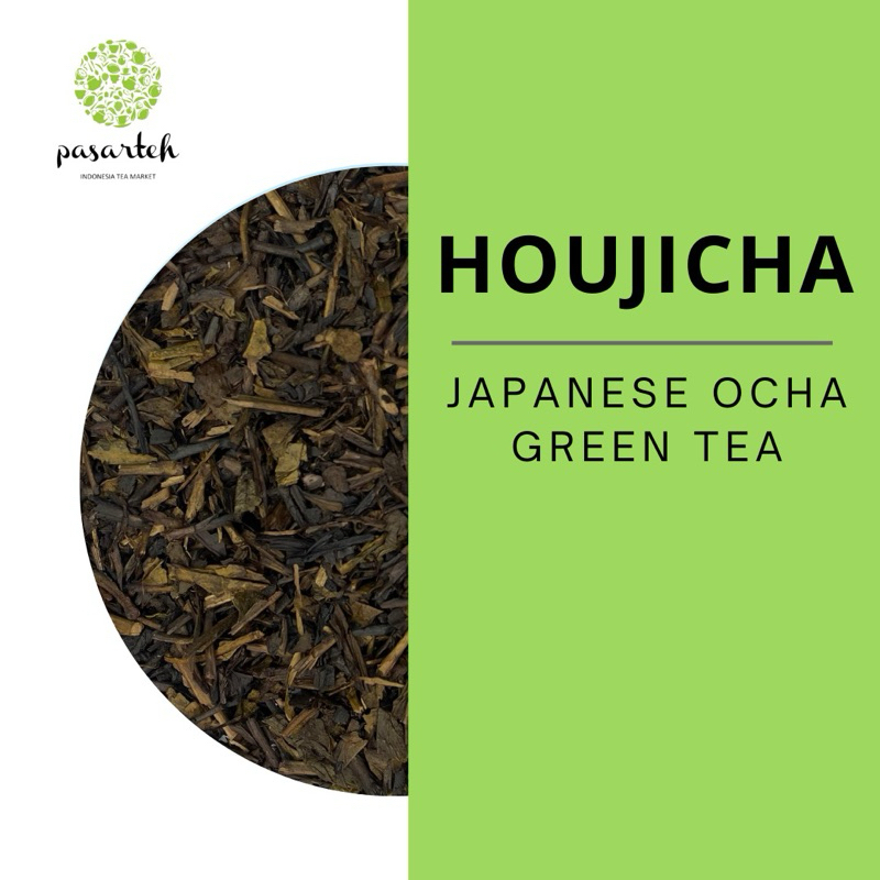 

[ Pasarteh ] Hojicha Japanese Green Tea | Roasted Tea | Houjicha | Teh Hijau I Ocha I Teh Jepang