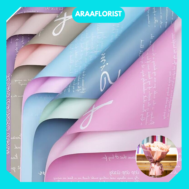 

KB011 Flower Wrapping Paper Kertas Buket Bunga Kertas Cellophane