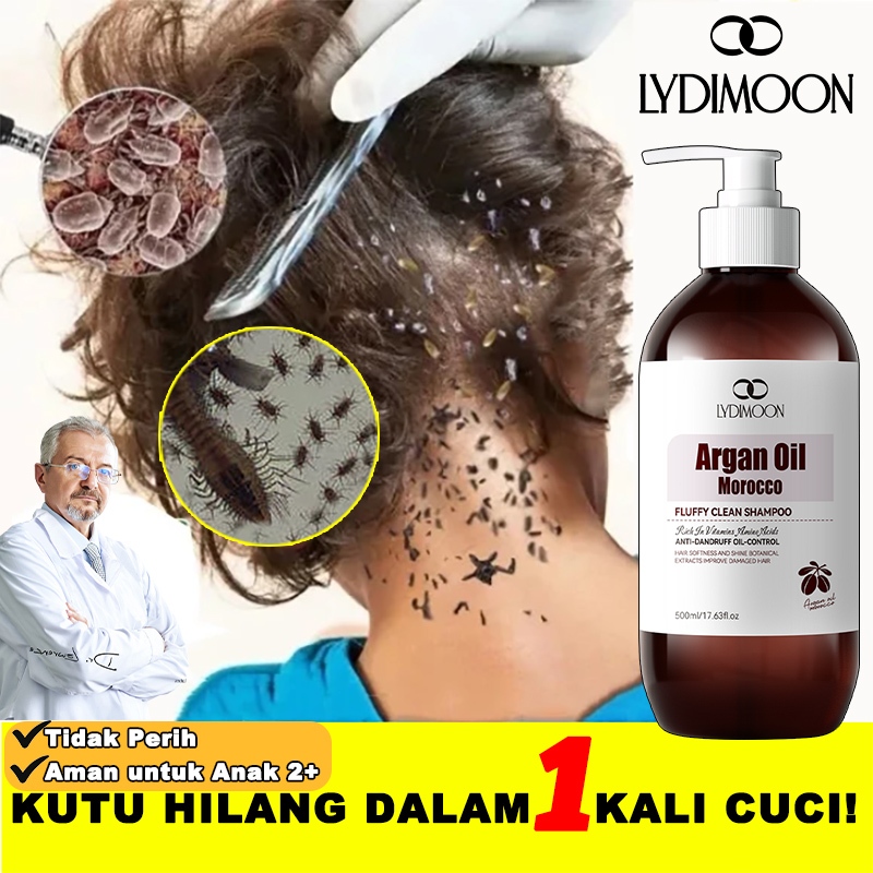 Shampoo kutu rambut anak shampoo anti kutu shampoo anti ketombe dan rontok 500ml LYDIMOON Shampoo Na