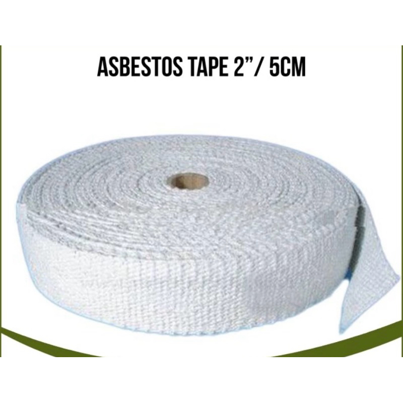 asbestos tape 2” ( 5 cm ) asbes pita