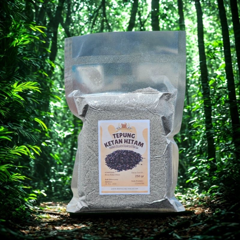 

Tepung Ketan Hitam Asli 500gr Kemsan Vacuum #tepungketanhitam (Maulidia)