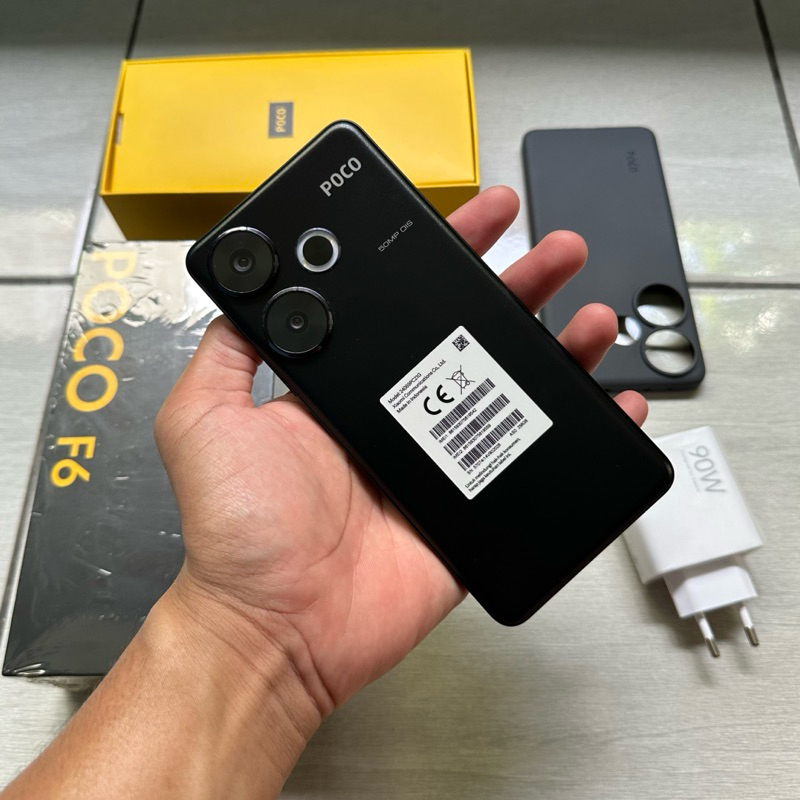 Xiaomi POCO F6 5G 8/256 second Fullset Ori Mulus