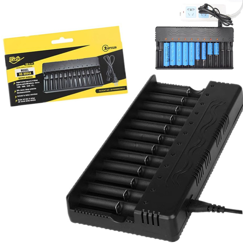 Charger Baterai Li-ion original 3.7V - 4.2V Destop Baterai 18650/14650/14500/18500/16340/10440