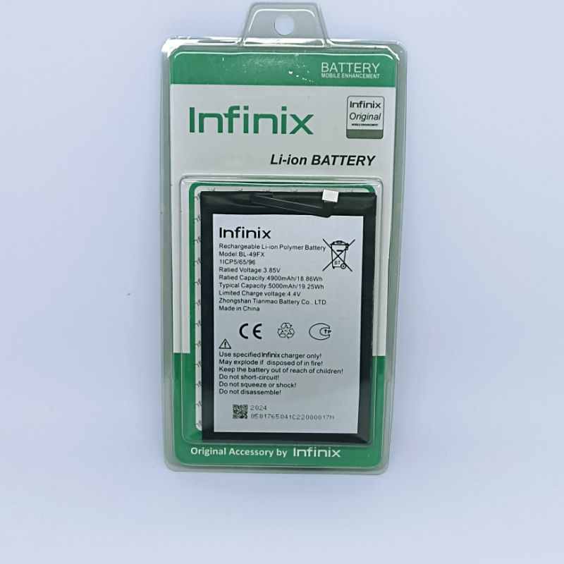 BATRAI BSTRE INFINIX HOT 12 I BL49FX ORIGINAL