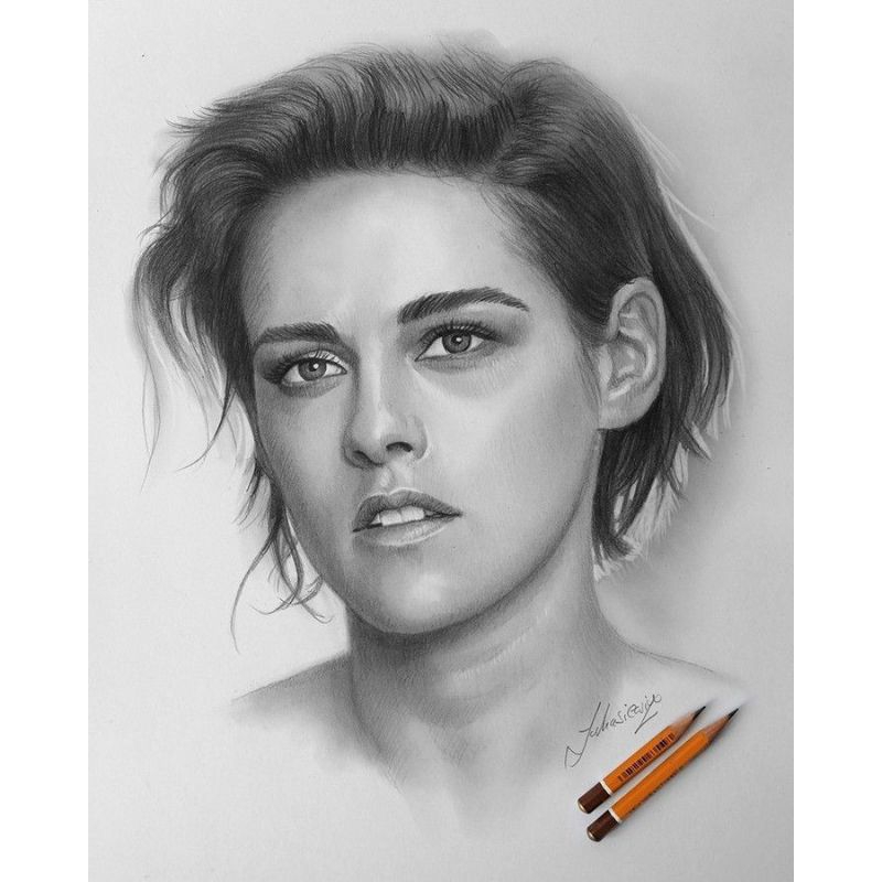 

Jasa lukis sketsa wajah realis super mirip,sketsa wajah asli,( 1 hari jadi )