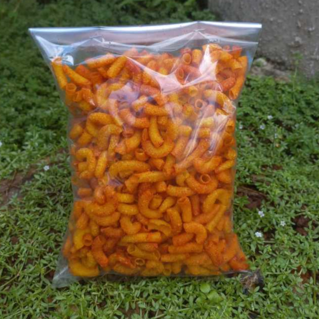 

MAKARONI pipa/ MAKARONI pedas manis renyah/ MAKARONI murah/makanan ringan