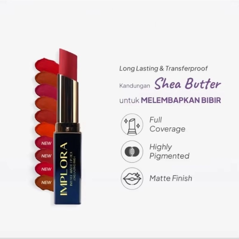 IMPLORA intense matte lipstick - lipstick implora