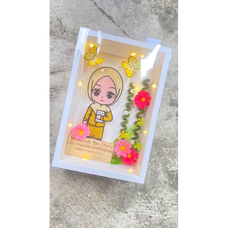 kado guru / kenang - kenangan guru dalam box