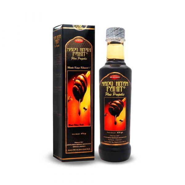 

Madu hitam pahit plus propolis ar rohmah 470gr