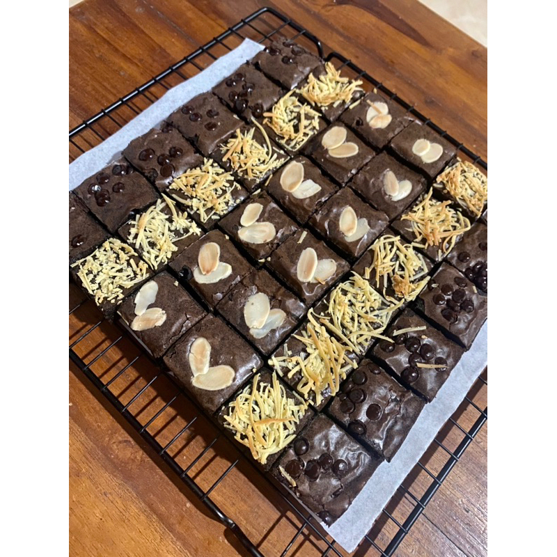 

fudgy brownies 20x20
