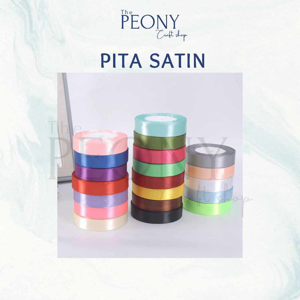 

The Peony Craft - (METERAN) Pita Satin Eceran / Pita Buket