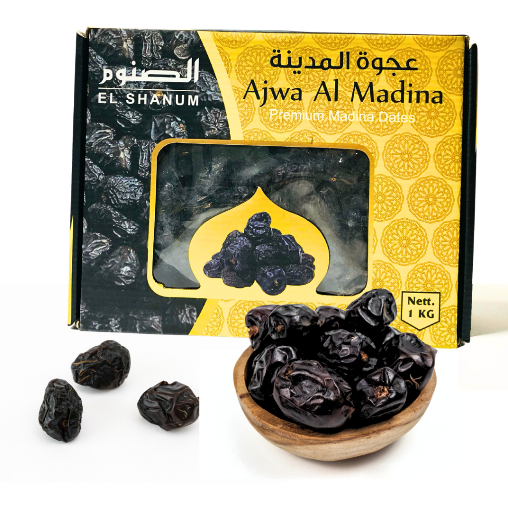 

KURMA AJWA PREMIUM ELSHANUM 1KG HIGH QUALITY / KURMA AZWA ASLI / KURMA AJWA AL-MADINAH ELSHANUM