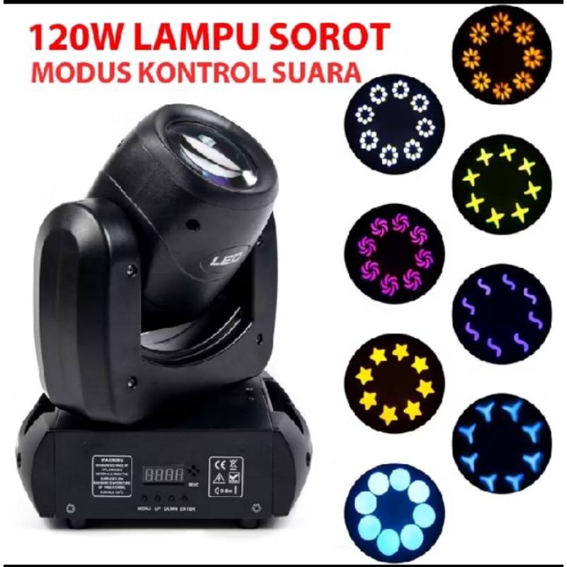 Kaiy/Beam 100/Lampu Beam 230 Watt/Moving Head Beam/Beam Mini/Moving Head Beam 100 Watt 8 Color+12 Pa