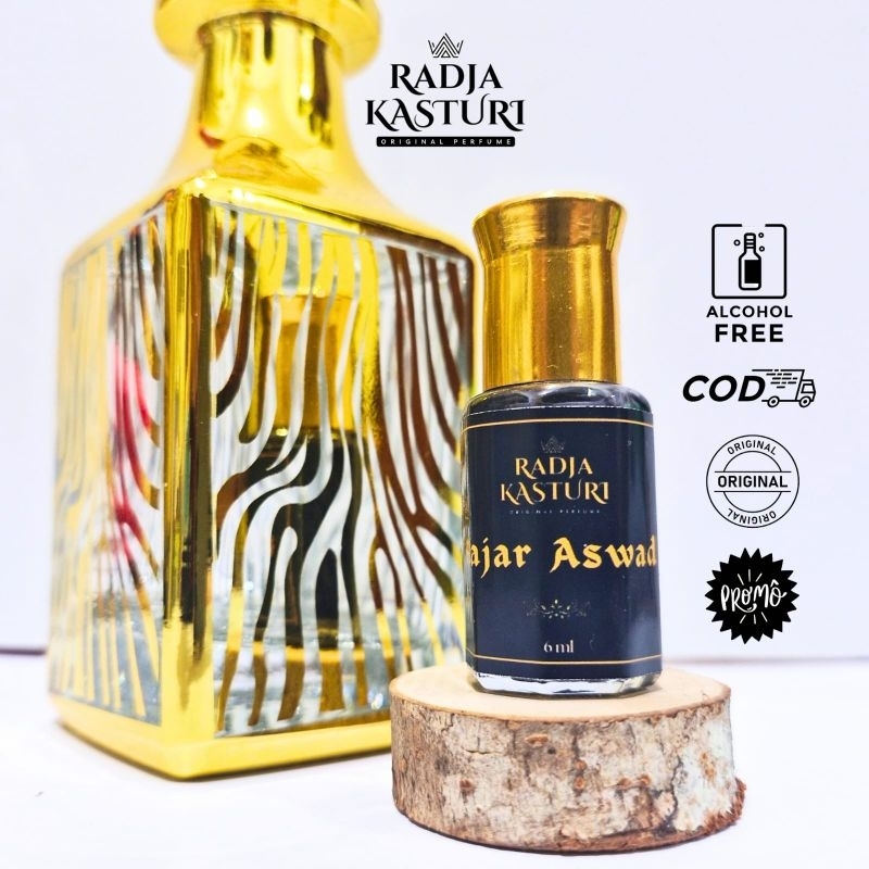 Parfum Hajar Aswad - Minyak Wangi Hajar Aswad Original Asli 100% Non Alkohol