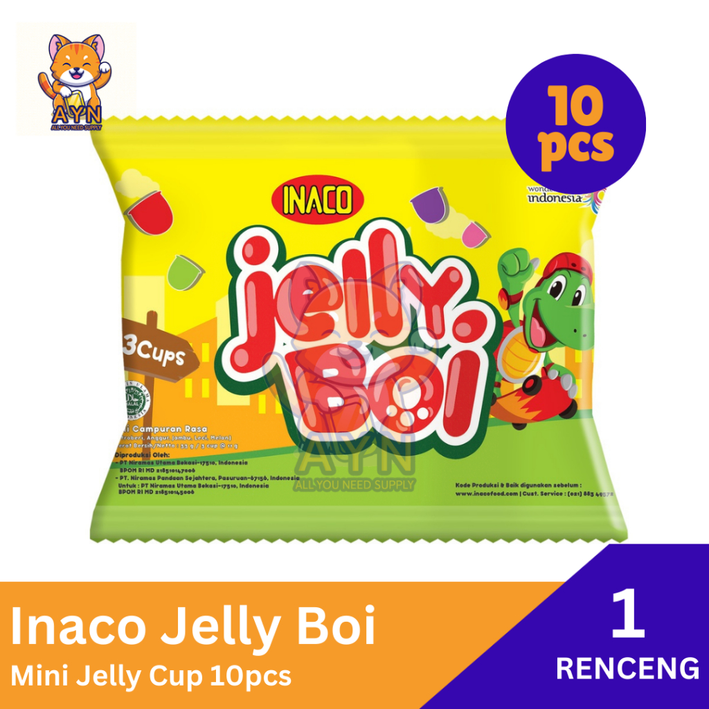 

Jelly Boi Inaco 35 gr [ 1 renceng isi 10 pcs ]
