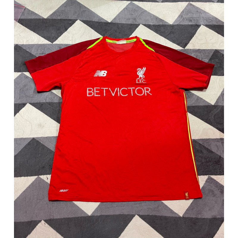 Jersey Sepakbola Liverpool FC 2018/2019 Training Original NB New Balance Size M