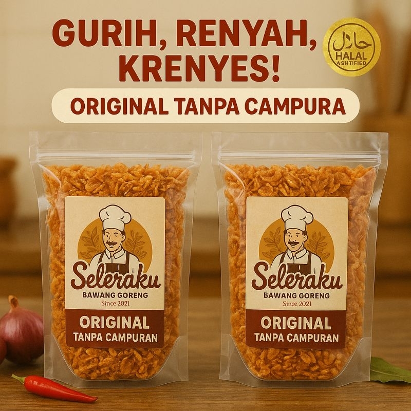 

Seleraku (Bundling 500gram) bawang merah ori tanpa campuran