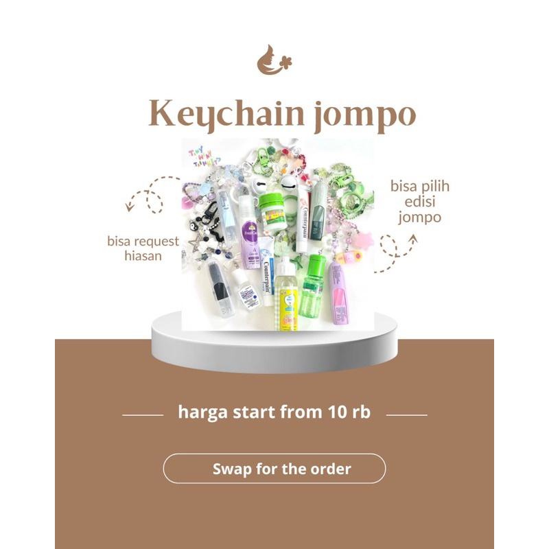 Keychain Jompo lucu