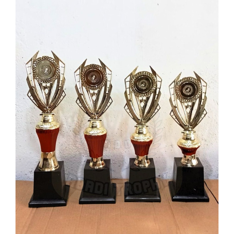 ABD TROPHY-PIALA 1PART SET 4PCS JUARA1234 FIGUR BARU HARGA MURAH