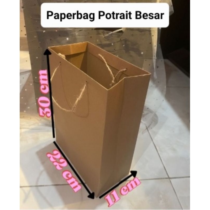 

paper bag besar / tas kertas besar / paperbag potrait / paperbag tebal murah