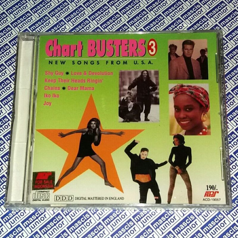 CD Classic Disco - Chart Busters 3 New Songs From USA ft. Diana King Dr. Dre Tina Arena Sar & The Re