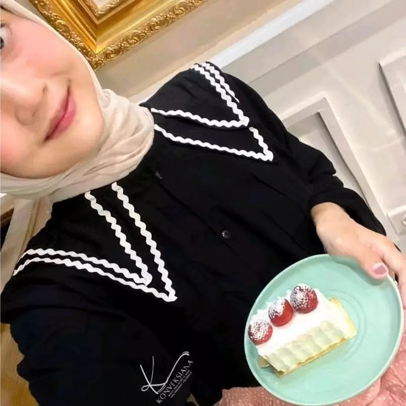 Atasan Bklus Blucss Kemejelegan Modis 2025 Kemejablouse Cewek Terbaru Korea Premium Blouses Kmj Blus