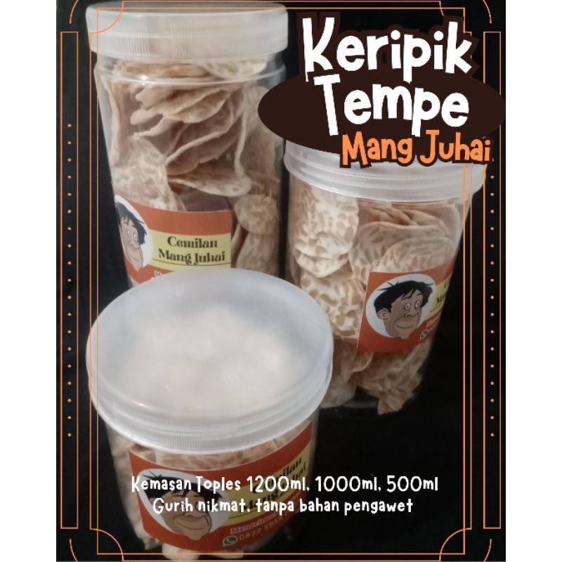 

Keripik Tempe Mang Juhai Kemasan Toples