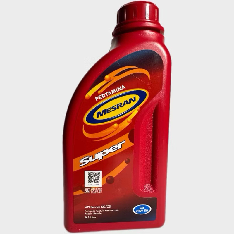 Oli Mesran Super 800ml Oli Pertamina Mesran Super 800ml Oli Mesin Motor Mesran Super 0,8ml