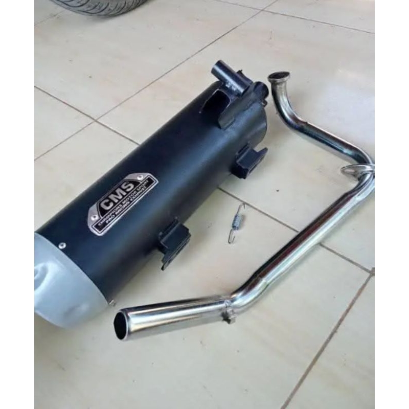 knalpot standar racing copy cms ngebas adem  beat scopy vario mio mio j mio gt