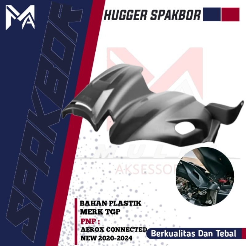 Hugger Spakbor kolong Aerox Connected 2021-2023 Hugger kolong Aerox 2021-2023 TGP