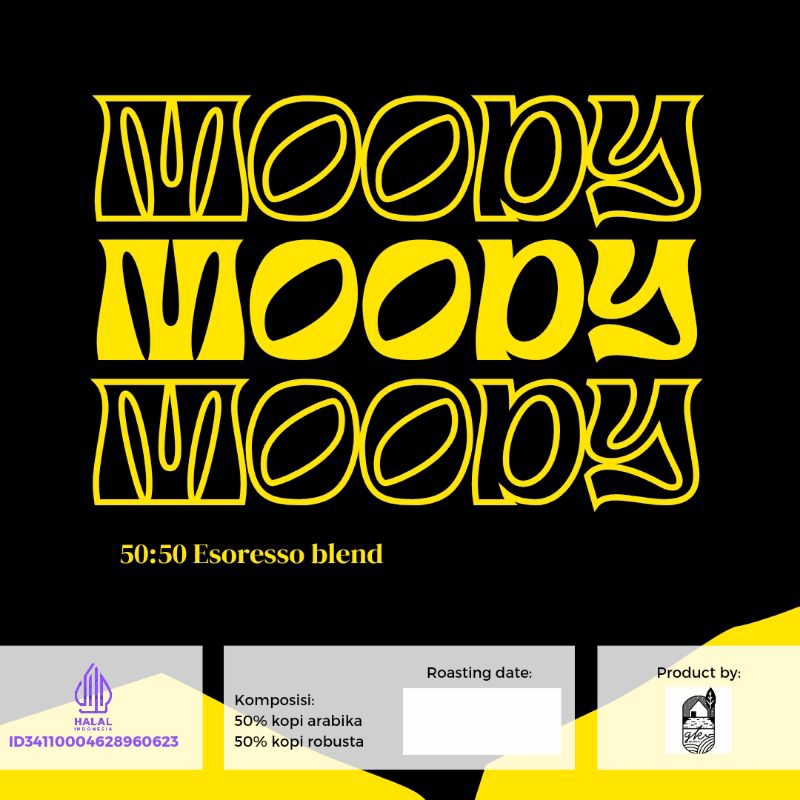 

GKV Moody espresso blend 50:50 1kg