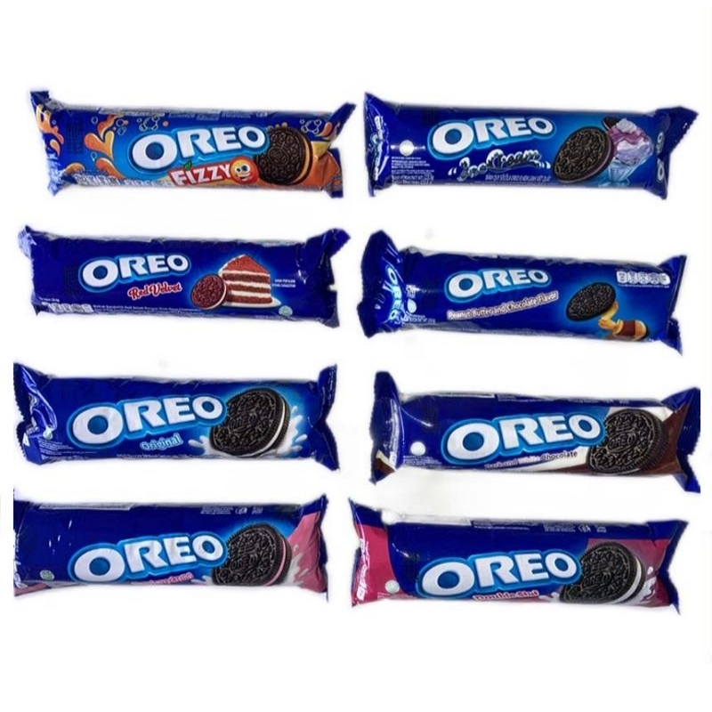 

OREO BISKUIT SANDWICH ROLL CREAM WAFER 110,4gr 119,6gr 123,5gr 131,1gr