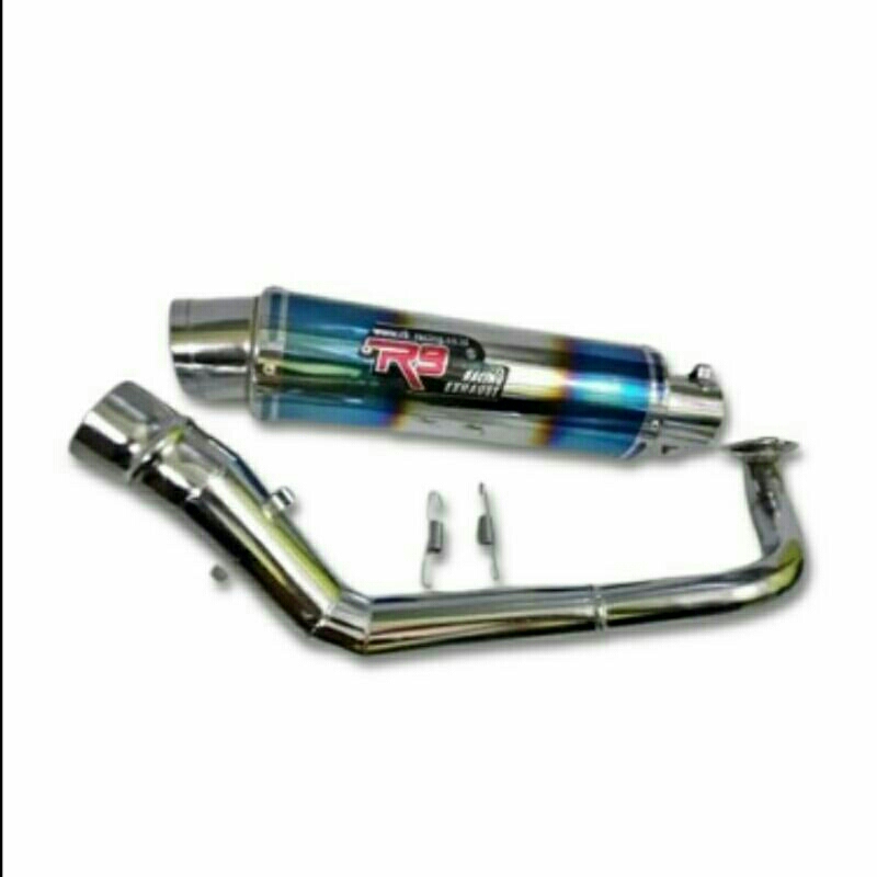 knalpot racing  R9 untuk motor bebek inlet 45