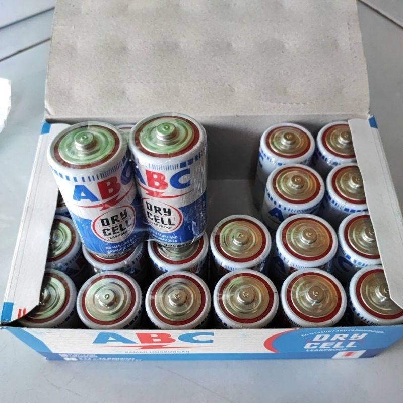 BATERAI ABC R20S 2 PCS