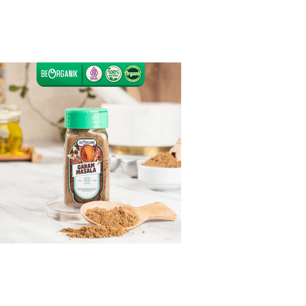 

Beorganik Garam Masala Asli Organik Non MSG