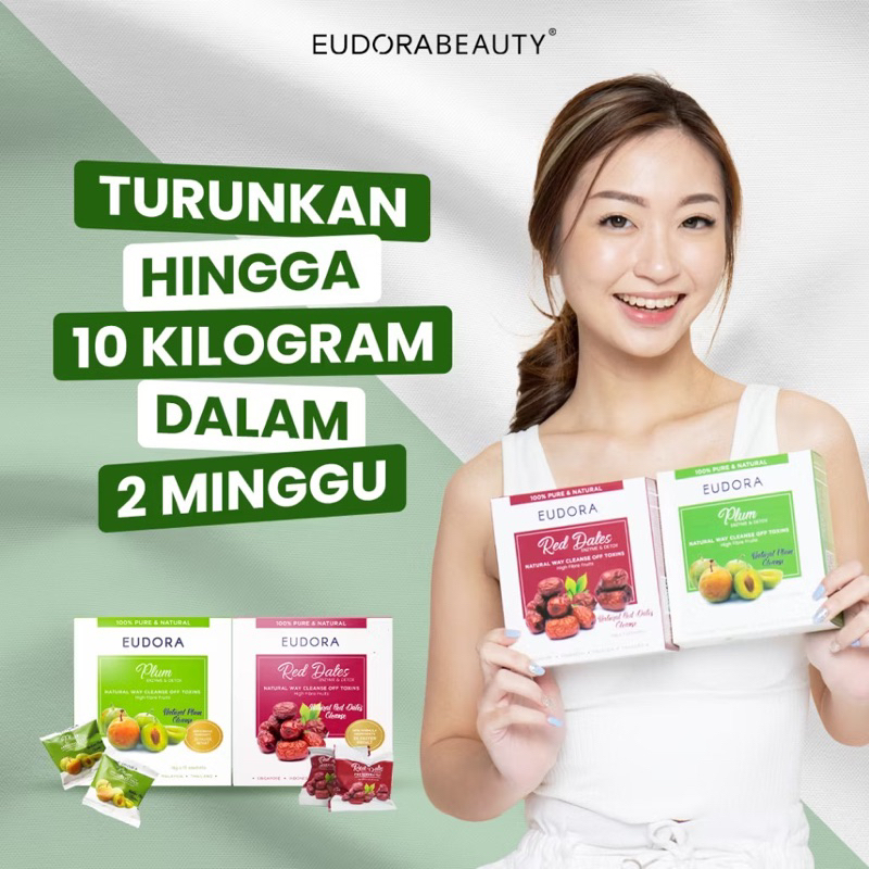 EUDORA RED DATES & PLUM Slimming Detox Diet BUNDLING