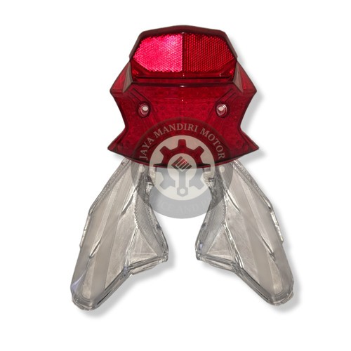 Mika Kaca Lampu Stop Honda BEAT FI Putih Putih Mika Lampu Belakang Honda BEAT FI Putih