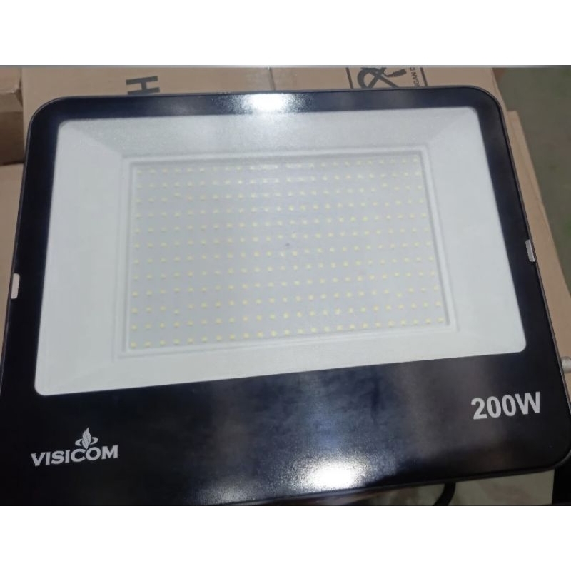 Lampu Flood Light LED 200W warna Putih Lampu Sorot Visicom Floodlight 200Watt 200 Watt