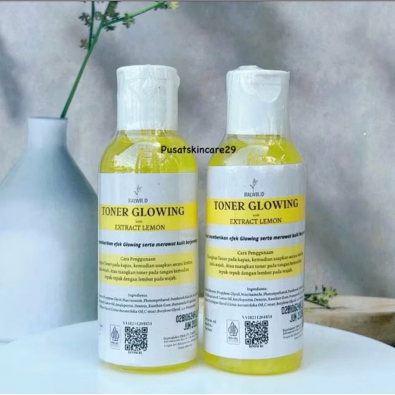 TONER EXTRA LEMON ORI BPOM