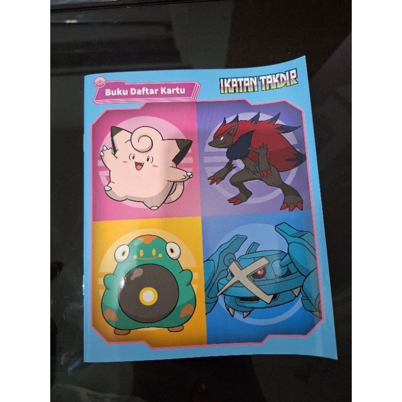 Buku Daftar Kartu Pokemon Buku Daftar Kartu Pokemon