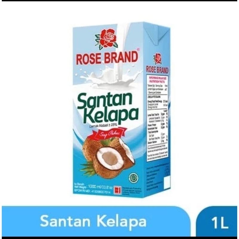 

Santan Kelapa Rose Brand 1Liter No Kara